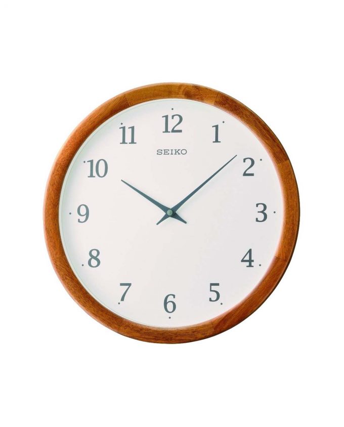 SEIKO Wooden Wall Clock QXA763B